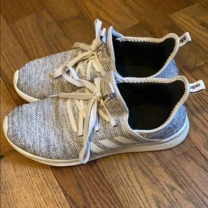 Adidas cloudfoam tennis shoes  size 7 1/2 GUC!